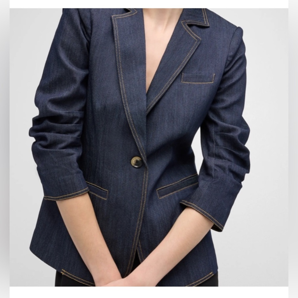 Cinq á Sept 5a7 Khloe Denim Blazer